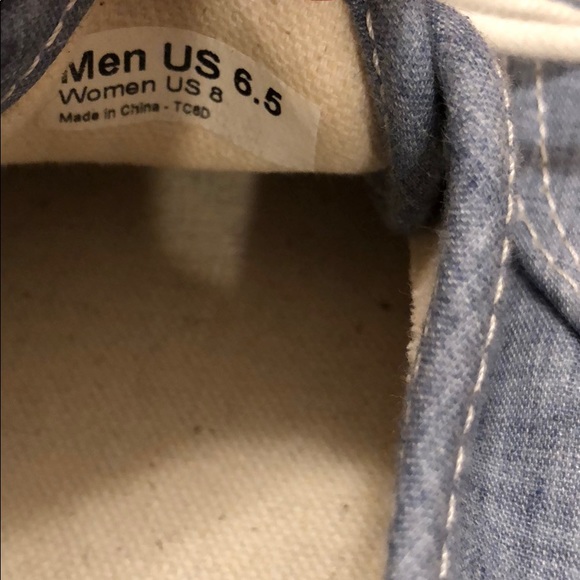 Vans womens blue and white size 8 - Picture 6 of 6